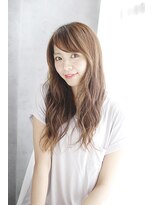 シュシュット(chouchoute)&nbsp;韓国ボブレイヤーロンググレーベージュ黒髪質改善前髪パーマ/028