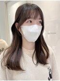 顔周り似合わせカット×顔周りレイヤー