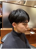 20代30代ニュアンスパーマシースルマッシュビジカジ短髪/上尾