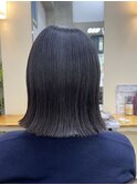切りっぱなし×外ハネボブ