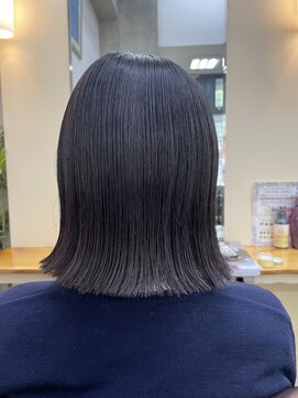 キャラシャローネ お台場(CharaChalone) 切りっぱなし×外ハネボブ