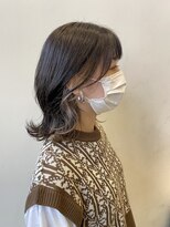 ハルキ ミナト ジャパン オオサカ(HARUKI MINATO japan OSAKA)&nbsp;40代50代60代大人かわいいミルクティーベージュインナーカラー