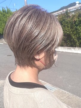 アサヒ 山口小鯖店(ASAHI) ショート/ミルクティーカラー