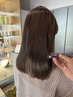 【ワンカラーでも透明感】カラー＋TOKIOトリートメント