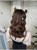 ハーフツイン ハーフアップ デートヘア イベントヘア 参列ヘア