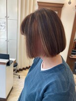 ヘアメイク オペラ(Hair Make OPERA) ボブ×インナーカラー