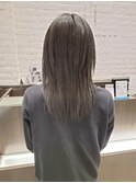 テールカラー/裾カラー/グラデーションカラー/毛先カラー/グレー