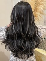 ディモアンド 表参道(Dimo&)&nbsp;xハイライト/イメチェン/ホワイトブロンド/外ハネボブ/美髪/