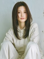 アルトリスト(Altruist Aging×HAIR&SPA) ★ダークアッシュ大人ガーリーボブ着物ミディアムレイヤーカット