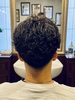 グレイスフルバーバーロンドン 大宮店(Graceful Barber London)&nbsp;【20代 男性】ロンドンアップバングパーマ（大宮/バーバー）