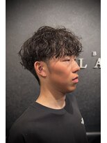 バーバークラシックス(BARBER CLASSICS)&nbsp;下ろしシャドウパーマスタイル