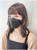 【レディース・大名】大人可愛いレイヤーミディアム×顔まわり