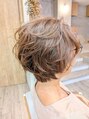 ヘアサロン アンフェール(Hair Salon Amfaire) ボブショート☆明るめのグレーカラーもご相談下さい☆