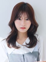 エトル バイ コムマティス 恵比寿駅前店(etre by comme Matisse)&nbsp;小顔カット×透明感カラー[恵比寿駅/髪質改善/オリーブグレー]