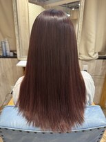 アクロスヘアーデザイン 池袋店(across)&nbsp;ピンクバイオレット&水素髪質改善