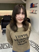 ラヴィズム(LUVISM) 顔周りレイヤー/ダブルカラー/髪質改善/ケアブリーチ万代新潟駅