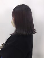 ウタシロイロ(uta shiroiro)&nbsp;外ハネボブ×ラベンダーカラー