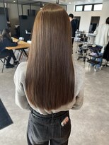 ナンバー(number+)&nbsp;美髪ストレート×ショコラブラウンロング