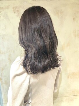ルチア ヘア ステラ 京都店(Lucia hair stella) ブリーチダブルカラーグレージュラベンダー韓国/京都河原町