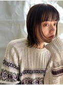 ショートヘア/レイヤーボブ/外ハネ/透明感カラー/トリートメント