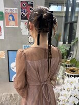 ウム(umu.)&nbsp;ヘアセット / ヘアアレンジ / カチモリヘア /お呼ばれヘア