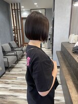 ヘアメイク アース 秋田仁井田店(HAIR & MAKE EARTH) コンパクトボブ