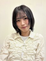 エラ(ELLA) 顔まわりレイヤーボブ【顔周りレイヤー/ボブ】