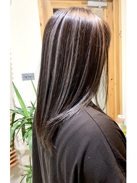 リフル 八王子(RIFULL) ハイライト　バレイヤージュ　脱白髪染め　レイヤー　髪質改善