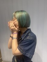 エスト ヘアー マール 横浜店(est hair mar)&nbsp;チョコミントmixcolor