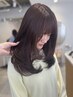 【ブリーチ無しで透明感】カット+イルミナカラー+oggiottoTR ¥12900