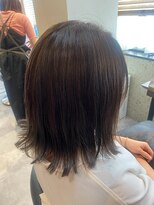 ヘアリゾート粋 トゥジュ 池袋東口店(tujuh)&nbsp;透明感グレージュ/ミディアム/外ハネレイヤー