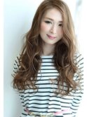 【Velis】ミルキーアッシュの大人ウェーブ