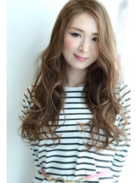 ヘアーアンドエステティック ヴェリス(hair&esthetic Velis) 【Velis】ミルキーアッシュの大人ウェーブ