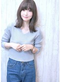 Saphir☆ショートワイドバング外ハネカール「似合わせカット」