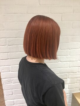 エイト 福岡天神店(EIGHT fukuoka) 【EIGHT福岡】お客様スタイル_デザインカラー_オレンジ