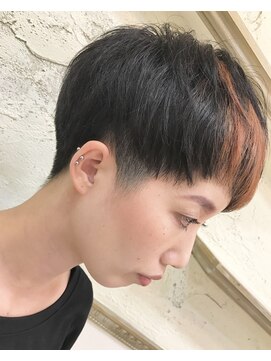 リゴ ヘアー(RIGO hair) ショート、ベリショ、セクションカラー