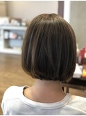 内巻きボブ
