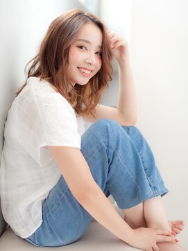 クレール 塚口店(CREER) 大人カジュアル☆カラーは透明感のあるシルキーベージュ_3