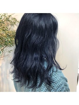 グリーン 渋谷(green) 【greensibuya】ネイビーブルー×レイヤー