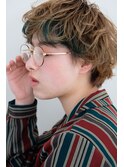 【表参道/青山】インナーカラー×くせ毛風ショート【ささき】