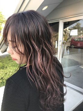 ロナ 岡崎竜美丘店(RONA) ハイライトピンクカラー