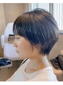 【&】丸みショートボブ　高円寺ショート 【河井皓平】