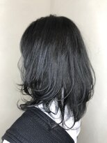 ヘア カンパニー トワ 千葉店(TOWA)&nbsp;ゆるふわレイヤーシルバーカラー