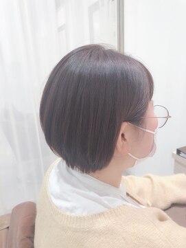 アドラーブル けやき通り店(adorable) 20代30代40代★スタイリング簡単♪小顔見せ☆丸みショート