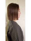 切りっぱボブ