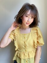 イオエ(ioe)&nbsp;イメチェン/外ハネボブ/ワイドバング/ブルーブラック/美髪