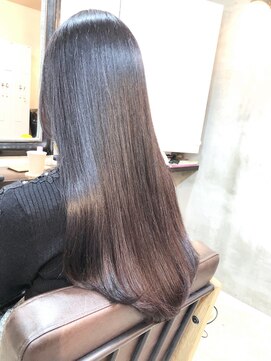 エトネ ヘアーサロン 仙台駅前(eTONe hair salon) 乾かしてまとまる縮毛矯正