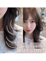 アンクレア アオヤマ(ancrea Aoyama) 大人かわいいくびれヘアシースルーバング　20代30代40代50代