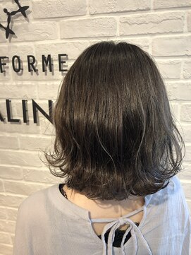 ヘア スパ ビューティー エールフォルム(HAIR SPA BEAUTY YELLFORME) 透明感オリーブグレージュ