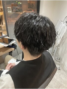 ラフ 難波店(LAFF) #黒髪#ボブルフ#ネビージュ#小顔#ワンレン